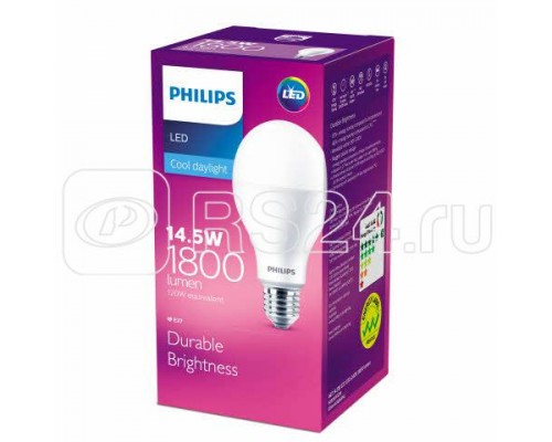 Лампа LEDBulb 14.5W E27 6500К 230В A67 Philips 929002003949 / 871869964049100