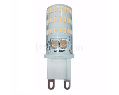 Лампа PLED-G9 COB 3Вт 240лм 3000К 220В (силикон d13 6х50мм) JazzWay 5015326