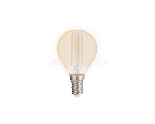 Лампа PLED OMNI G45 6Вт E14 4000К Gold 230/50 JazzWay 5021273