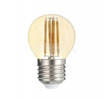 Лампа PLED OMNI G45 8Вт E27 4000К Gold 230/50 JazzWay 5021662
