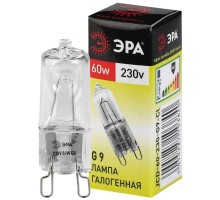 Лампа галогенная G9-JCD-60-230V-Cl 60Вт капсула G9 230В Эра C0027370