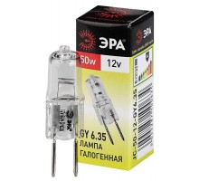 Лампа галогенная GY6.35-JC-50W-12V ЭРА C0027372