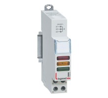 Лампа индикации 1мод. 230/400В CX3 3хLED красн./зел./жел. Leg 412934