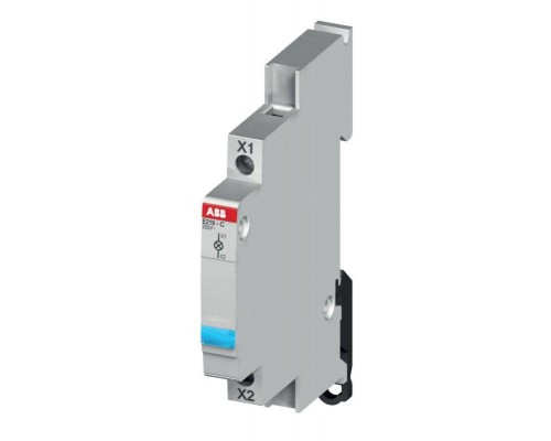 Лампа индикаторная 115-250В AC E219-G голуб. ABB 2CCA703404R0001