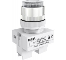 Лампа коммутац. ALTE 22мм 220В ЛK-22 бел. неон SchE 25006DEK