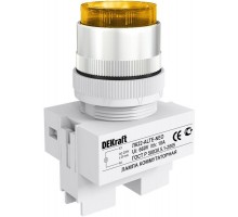 Лампа коммутац. ALTE 22мм 220В ЛK-22 жел. неон SchE 25009DEK