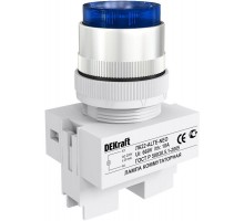 Лампа коммутац. ALTE 22мм 220В ЛK-22 син. неон SchE 25010DEK