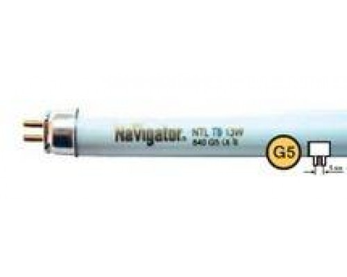 Лампа люминесцентная 94 112 NTL-T4-08-860-G5 8Вт T4 6000К G5 Navigator 94112