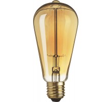 Лампа накаливания 71 957 NI-V-ST64-SC17-60-230-E27-CLG 60Вт E27 220-230В Navigator 71957