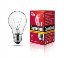 Лампа накаливания A CL 40Вт E27 220-240В Camelion 7276