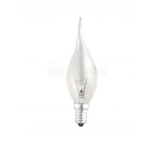 Лампа накаливания CT35 60W E14 clear Свеча на ветру JazzWay 3321468