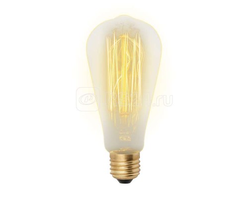 Лампа накаливания IL-V-ST64-60/GOLDEN/E27 60Вт E27 220-230В Uniel UL-00000482