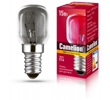 Лампа накаливания MIC 15/PT/CL/E14 для духовок Camelion 12979