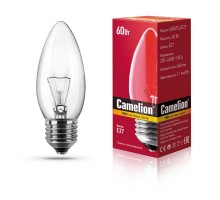 Лампа накаливания MIC B CL 60Вт E27 Camelion 9871