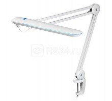 Лампа настольная на струбцине 60LED Blue Stream бел. Rexant 31-0407