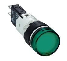 Лампа сигнальная 16мм 12-24В зел. SchE XB6AV3BB