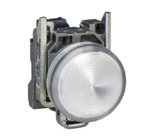 Лампа сигнальная 22мм 230-240В бел. SchE XB4BVM1