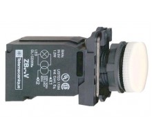 Лампа сигнальная 22мм 230В бел. SchE XB5AV41