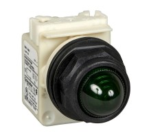 Лампа сигнальная 30мм 230В зел. SchE 9001SKP7G9