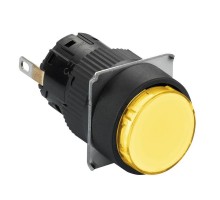 Лампа сигнальная LED 24В круг. жел. SchE XB6EAV5BP