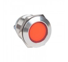 Лампа сигнальная S-Pro67 19мм красн. 230В EKF s-pro67-311