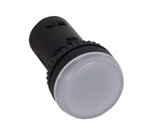 Лампа сигнальная монобл. 130В бел. Osmoz Leg 024605