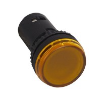 Лампа сигнальная монобл. 24В желт. Osmoz Leg 024604