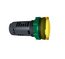 Лампа сигнальная монолит. LED 230В жел. SchE XB5EVM8
