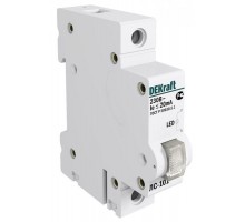 Лампа сигнальная на DIN-рейку 1p бел. LED SchE 18010DEK