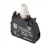 Лампа сменная c основанием XB4 бел. 230В PROxima EKF XB4-EML-W