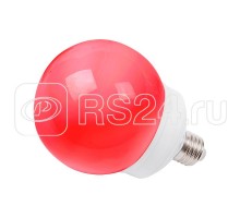 Лампа светодиодная 12LED шар E27 d100 красн. Neon-Night 405-132