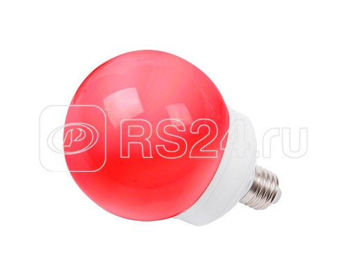 Лампа светодиодная 12LED шар E27 d100 красн. Neon-Night 405-132