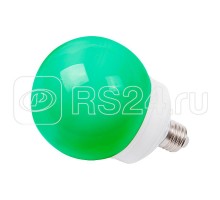 Лампа светодиодная 12LED шар E27 d100 зел. Neon-Night 405-134