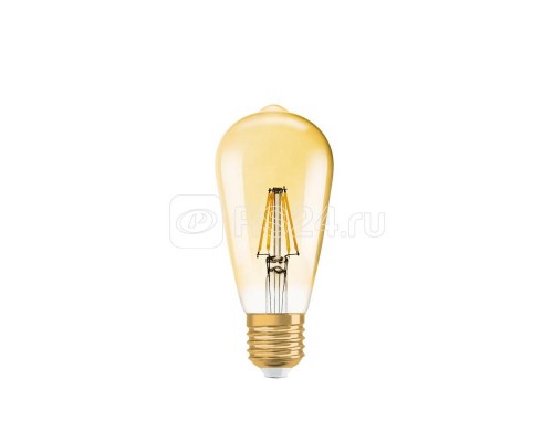 Лампа светодиодная 1906LEDEDISOND6.5W/824 230В FIL GD E27 FS1 OSRAM 4052899972360