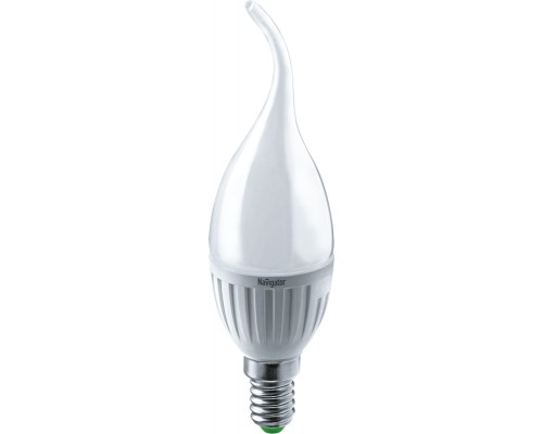 Лампа светодиодная 61 026 NLL-P-FC37-5-230-4K-E14-FR 5Вт свеча 4000К бел. E14 400лм 230В Navigator 61026