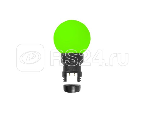 Лампа светодиодная 6LED шар для белт-лайта зел. d45 зел. колба Neon-Night 405-144