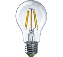 Лампа светодиодная 71 306 NLL-F-A60-8-230-2.7K-E27 8Вт грушевидная 2700К тепл. бел. E27 780лм 176-264В Navigator 71306