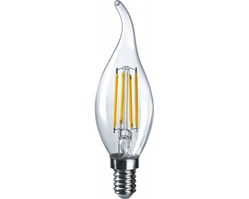 Лампа светодиодная 71 308 NLL-F-FC35-4-230-2.7K-E14 4Вт свеча 2700К тепл. бел. E14 350лм 176-264В Navigator 71308