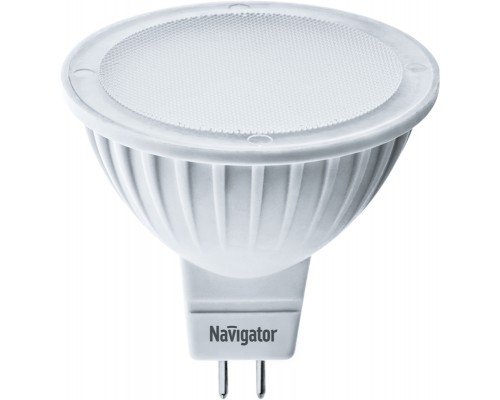 Лампа светодиодная 94 129 NLL-MR16-5-230-4K-GU5.3 5Вт 4000К бел. GU5.3 380лм 170-260В Navigator 94129