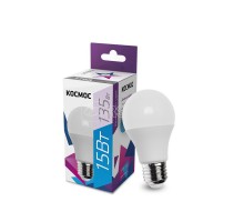 Лампа светодиодная A60 15Вт 6500К E27 220В КОСМОС LkecLED15wA60E2765