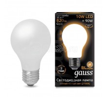 Лампа светодиодная Black Filament A60 E27 10Вт 2700К OPAL Gauss 102202110