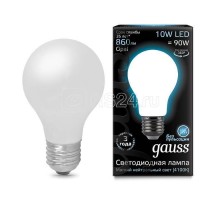 Лампа светодиодная Black Filament A60 E27 10Вт 4100К OPAL Gauss 102202210
