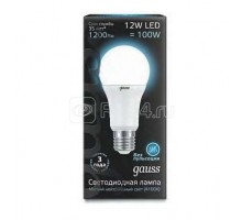 Лампа светодиодная Black Globe 12Вт 4100К бел. E27 1200лм 150-265В Gauss 102502212