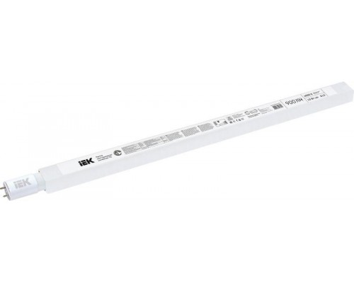 Лампа светодиодная ECO T8 10Вт линейная 230В 4000К G13 ИЭК LLE-T8-10-230-40-G13