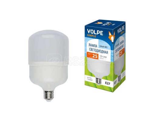Лампа светодиодная ESL-LED-M80-25W/NW/E27/FR/S Uniel 10809