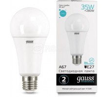 Лампа светодиодная Elementary A67 35Вт E27 4100К Gauss 70225