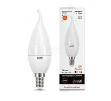 Лампа светодиодная Elementary Candle Tailed E14 8Вт 3000К Gauss 34118