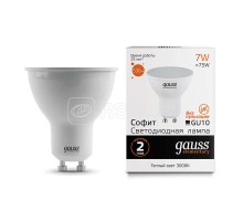 Лампа светодиодная Elementary MR16 7Вт 3000К GU10 530лм Gauss 13617
