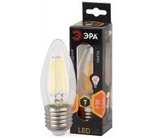 Лампа светодиодная F-LED B35-7W-827-E27 ЭРА Б0027950