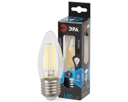 Лампа светодиодная F-LED B35-7w-840-E27 ЭРА Б0027951